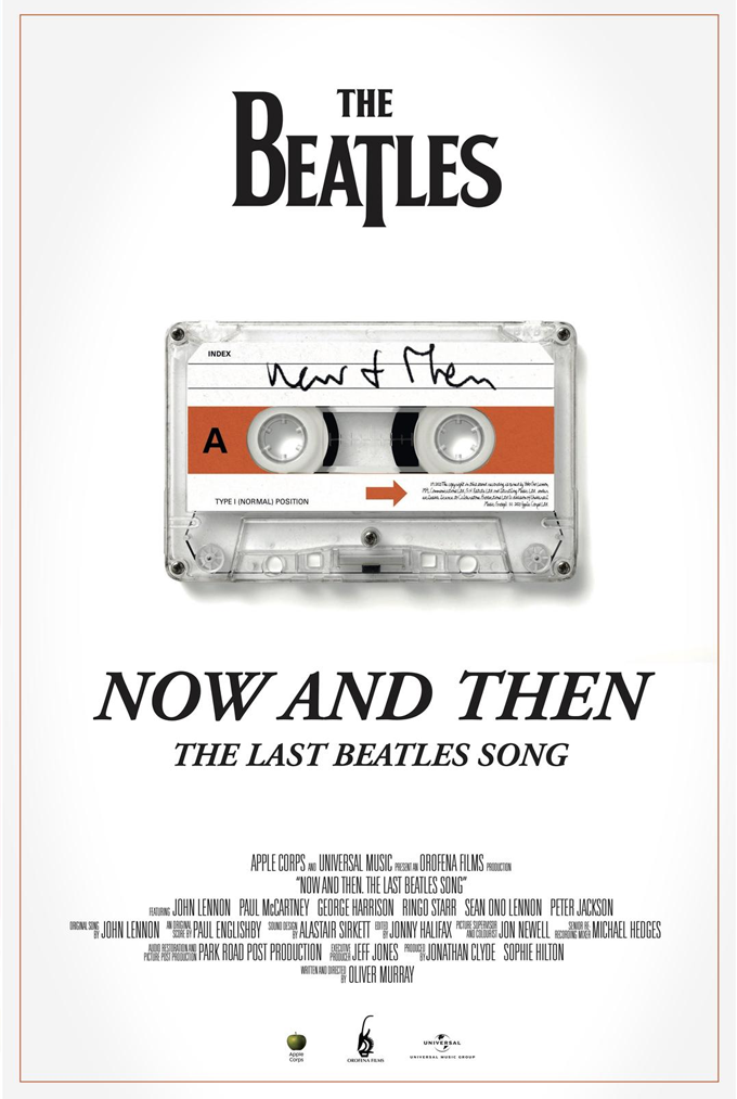 Beatles Now And Then promo poster