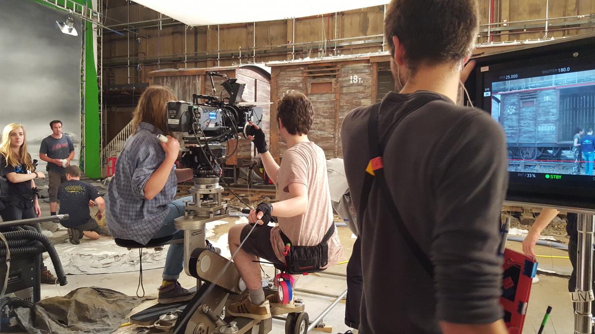 Pic of shoot on main stage