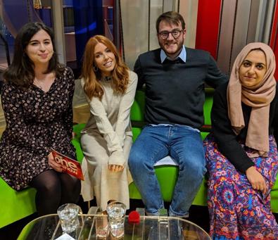 stacey dooley and students